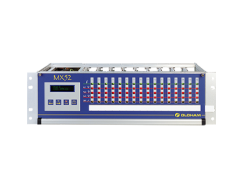 Teledyne MX 52 W52I010 MX 52 controller, Frame rack 3 U 19" type, fitted with 110 VAC power and CPU cards (CONTROLLER)